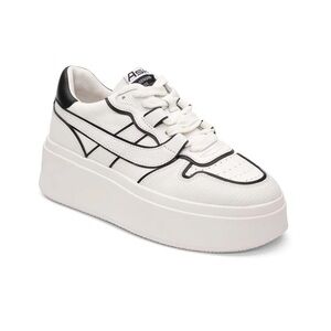ASH Match Bis Leather Platform Sneakers